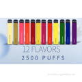 2500 Puffs 8 ml de cigares électroniques jetables